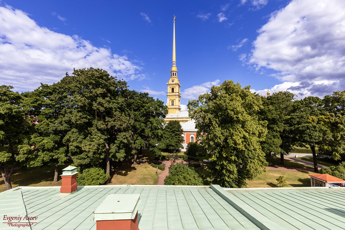 Над крышами Петропавловки - Евгений 