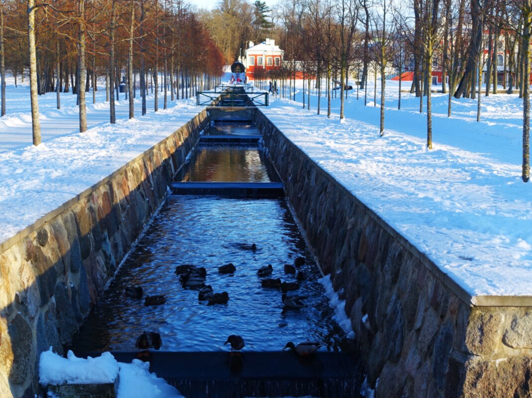 Обводный канал в Кадриорге - Aida10 Обводный канал в Кадриорге - Aida10