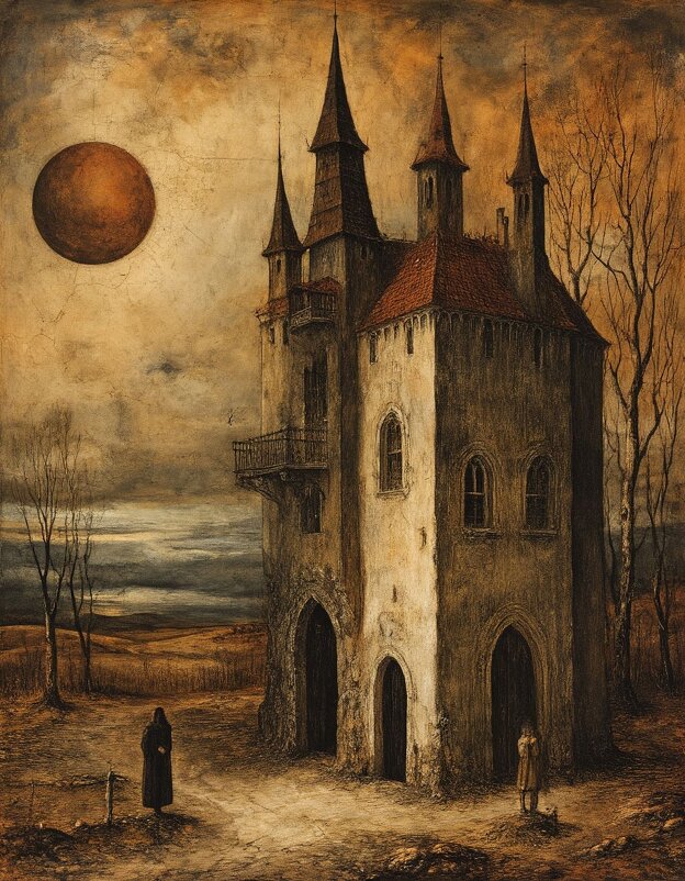 Дом с балконом под Луной - Георгий Пичугин