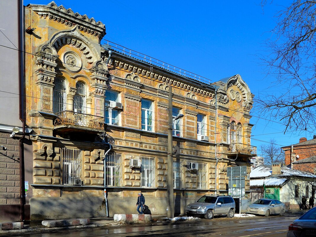 Ростов-на-Дону. Доходный дом А.Д. Кукса. - Пётр Чернега Ростов-на-Дону. Доходный дом А.Д. Кукса. - Пётр Чернега