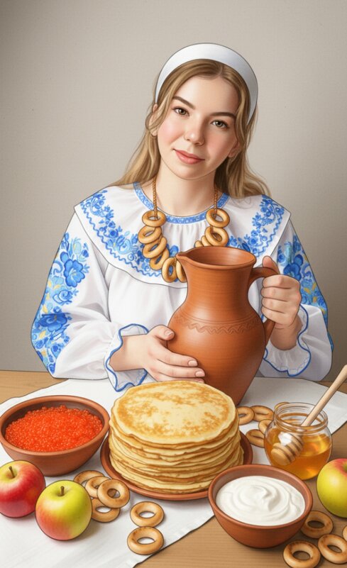 С первым днём Масленицы! - Анастасия Логинова