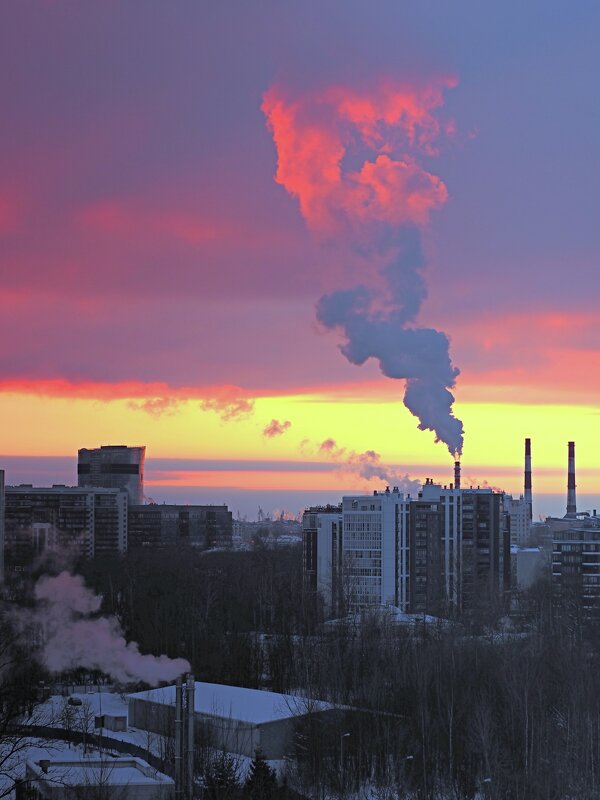 Февральский закат - Юрий Велицкий