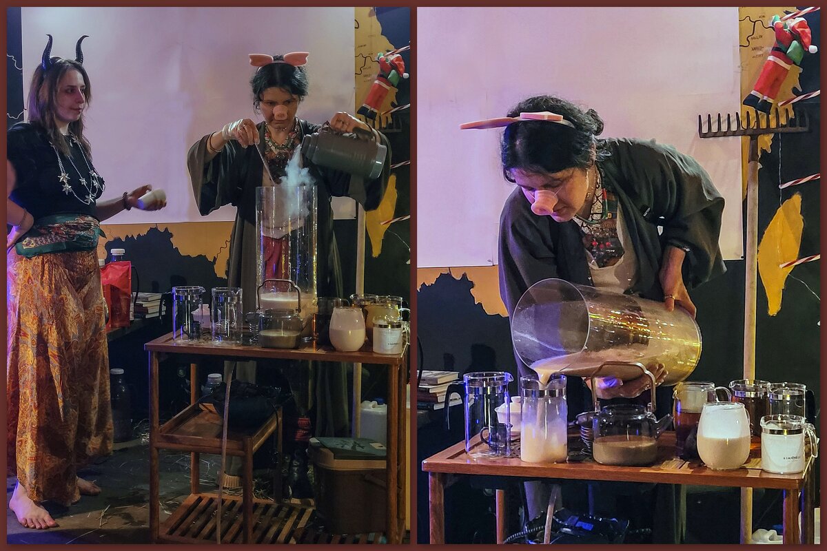 В новогоднем меню были горячие и ледяные коктейли - Татьяна Машошина