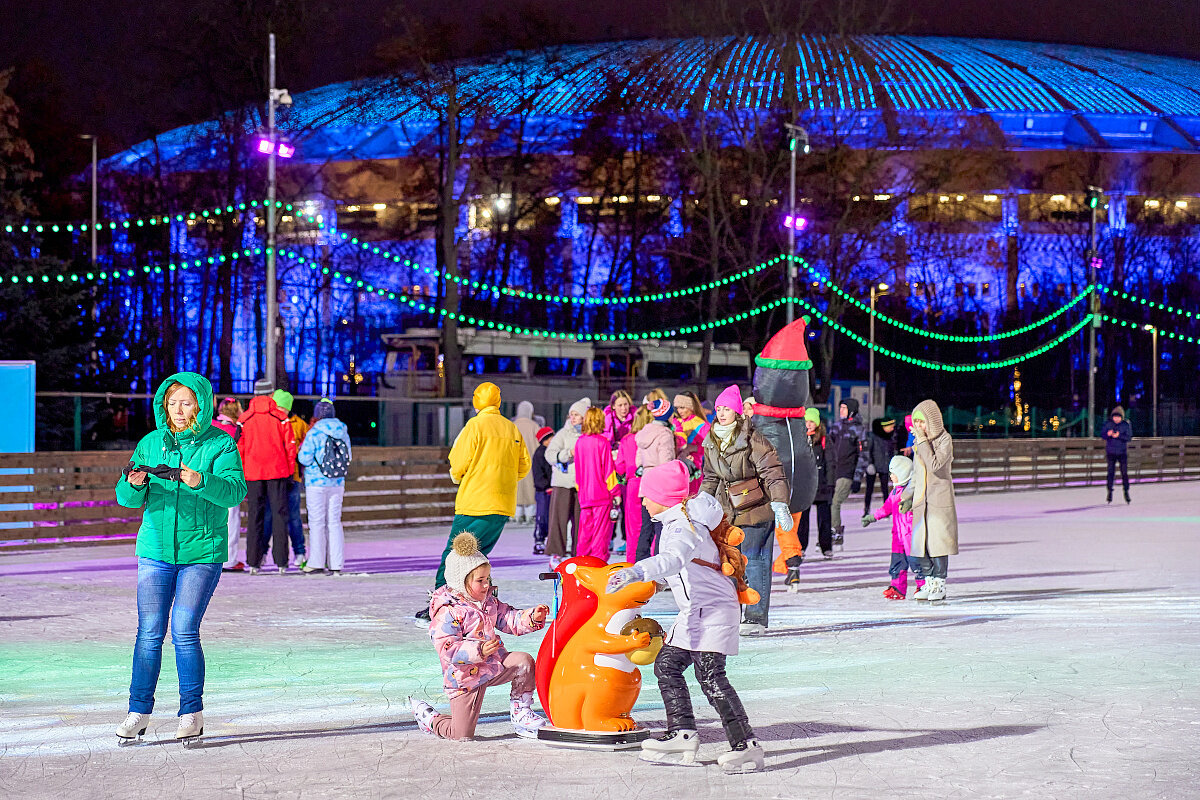 На катке в Лужниках - Елена 