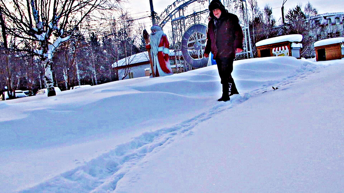 Проторю-ка свою тропу на снегу! - Владимир 