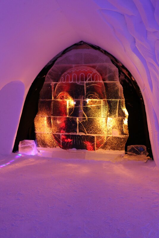 Интерьеры снежной пещеры - Ольга 
