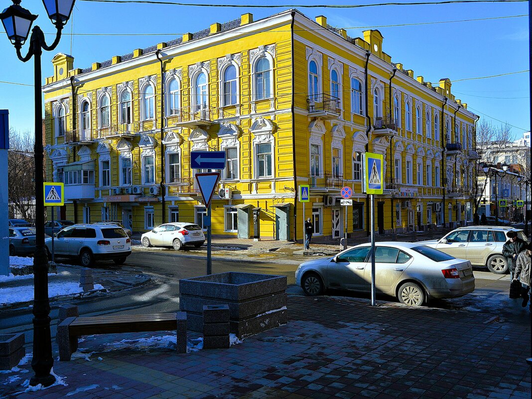 Ростов-на-Дону. Доходный дом купца Янкеля Гиршовича Эсса. - Пётр Чернега Ростов-на-Дону. Доходный дом купца Янкеля Гиршовича Эсса. - Пётр Чернега