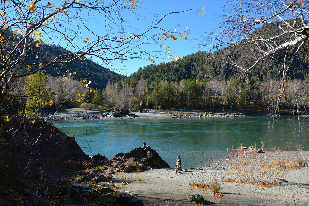 Катунь,устье Бертки - Валерий Медведев Катунь,устье Бертки - Валерий Медведев