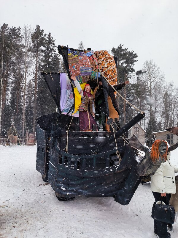Летучий корабль в Яви Нави. - Ольга 