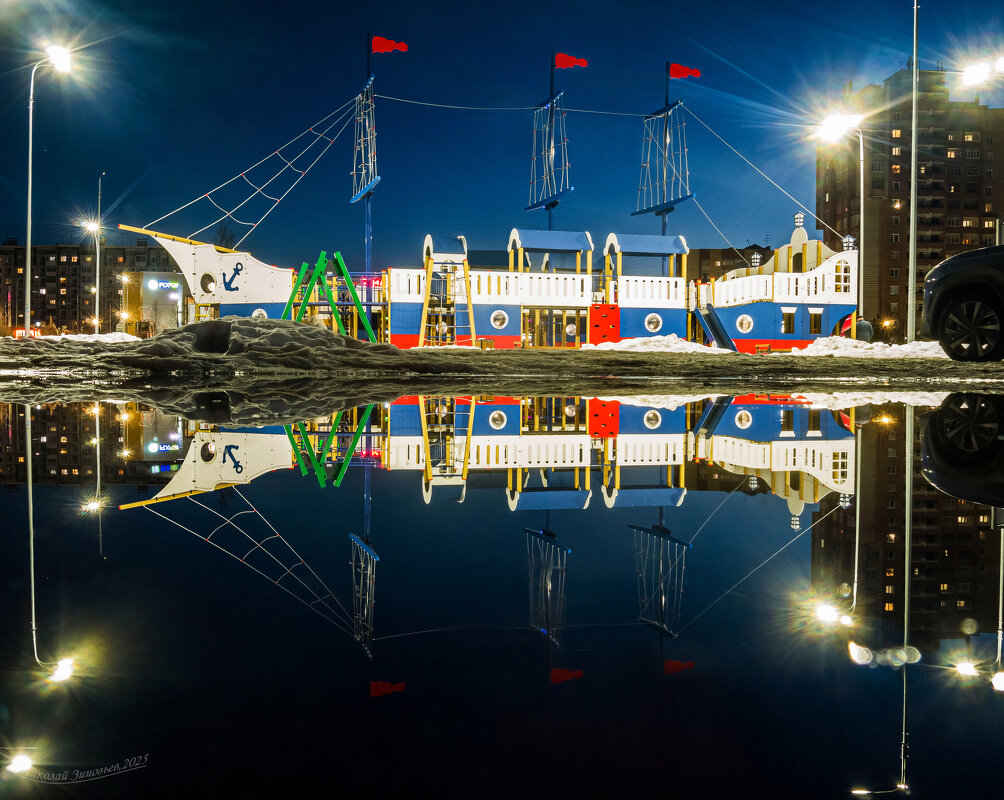 Ухтинский кораблик плывет по весне (март 2025) - Николай Зиновьев