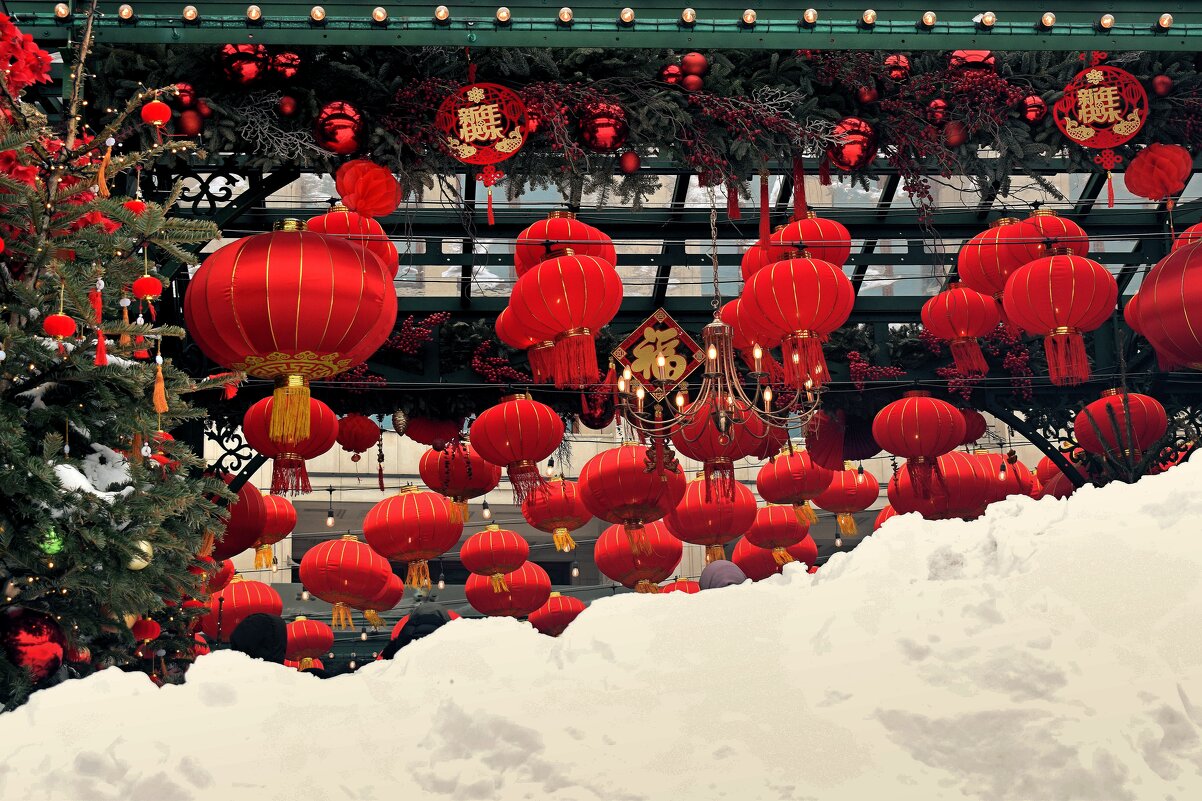 Китайский Новый год за сугробами. - Татьяна Помогалова Китайский Новый год за сугробами. - Татьяна Помогалова