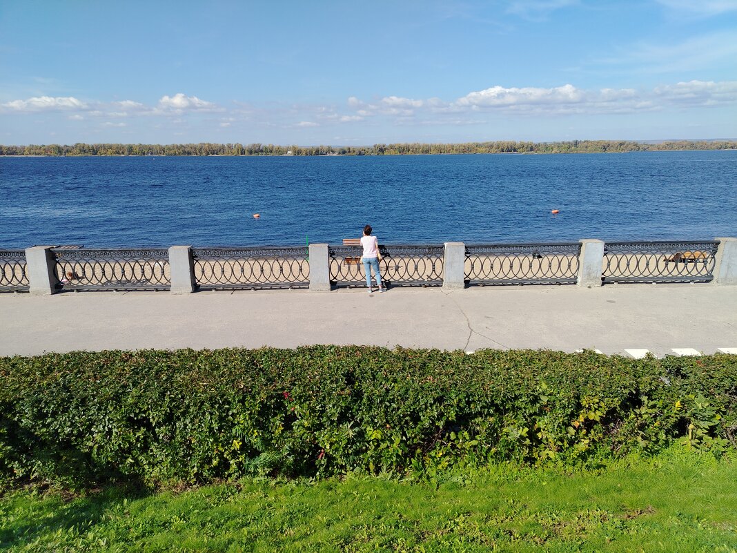 Волга летом. Самара. - Надежда 