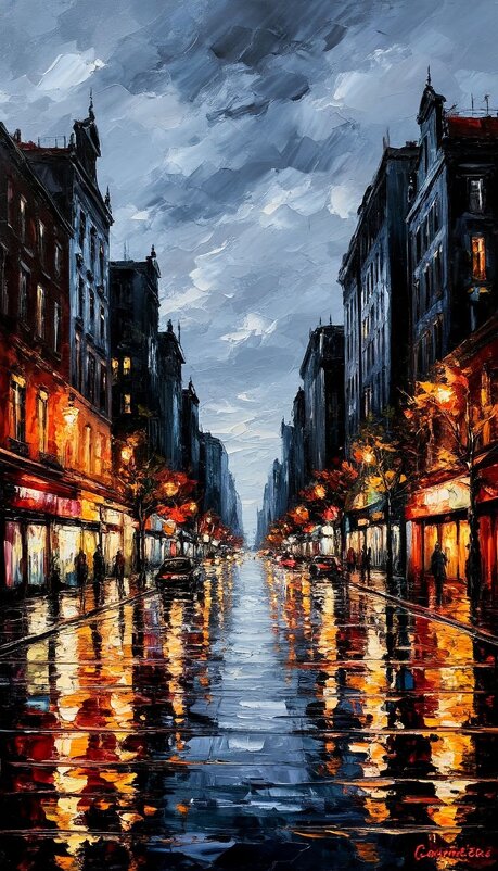 Сумерки в городе - Георгий Пичугин Сумерки в городе - Георгий Пичугин