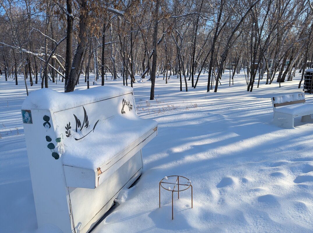 В городском парке,тишина. - Андрей Хлопонин