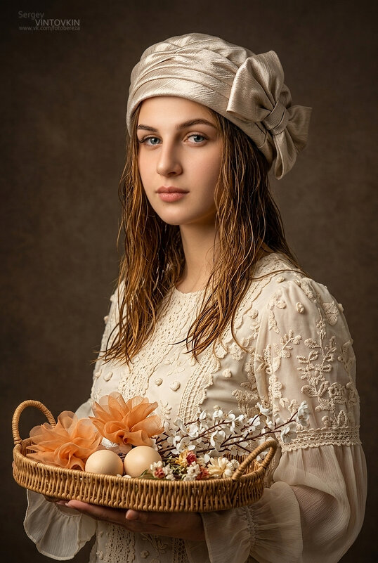 Девушка с корзинкой - Сергей Винтовкин