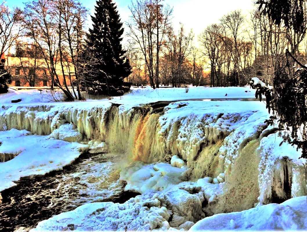 Водопад Кейла на закате - Aida10 