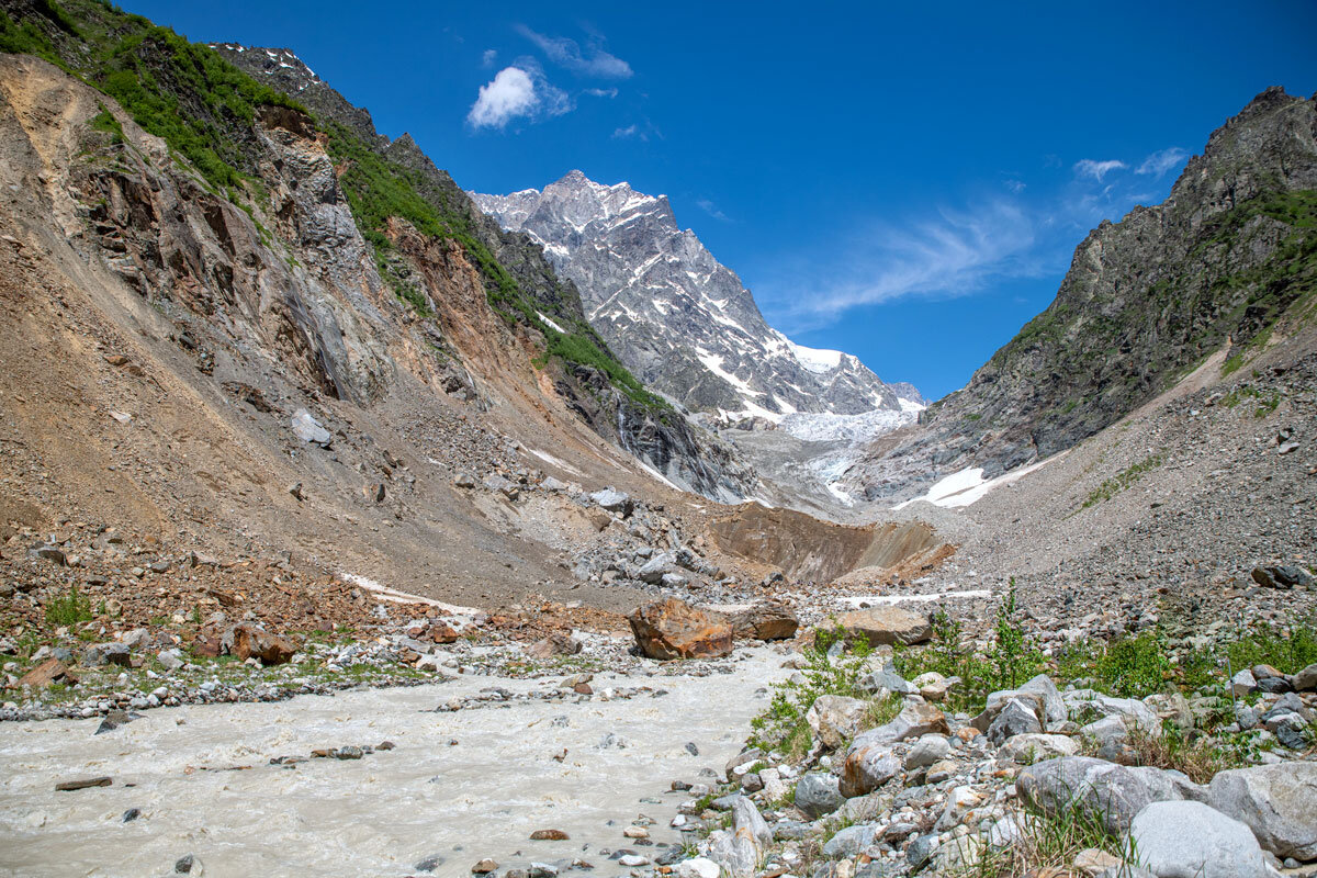 Ледник Чалаади. Сванетия, Грузия. - Дина Евсеева