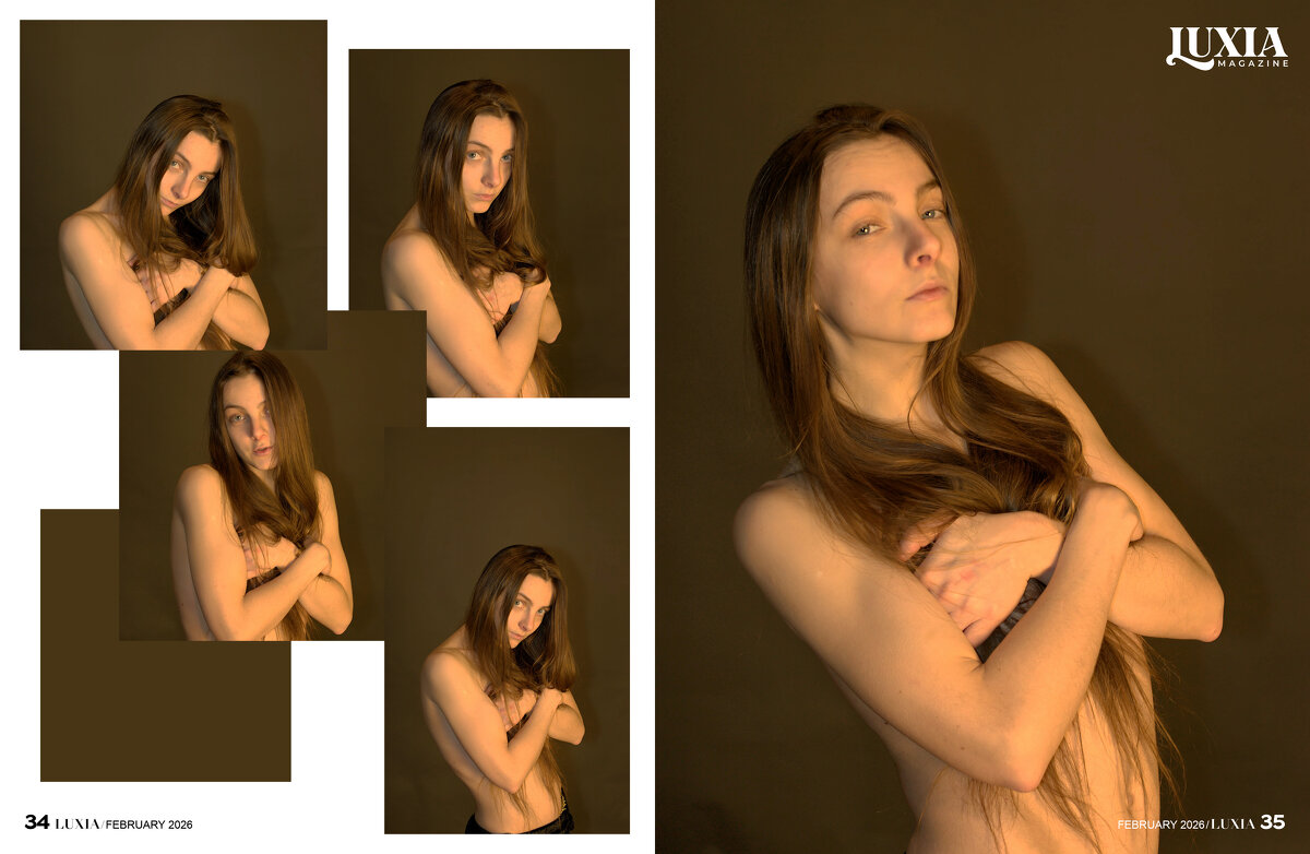 Катя Меркузаева в журнале Luxia - And I go