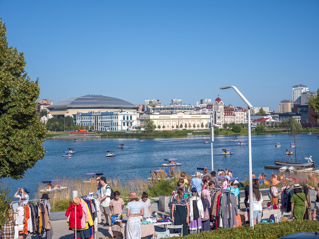 Казань. Вид на озеро Нижний Кабан. - Serj Korinkevich