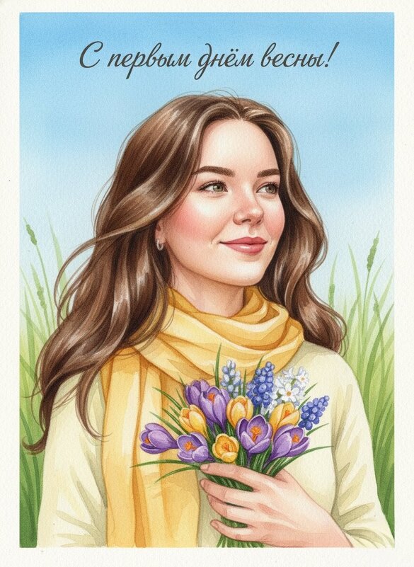 С первым днём весны! - Анастасия Логинова