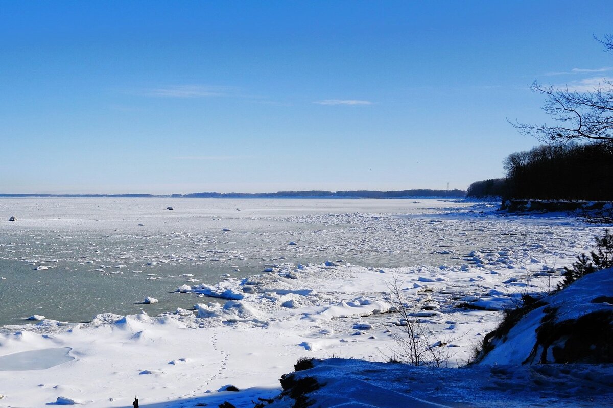 Замерзшее Балтийское море, Калининградская область - Рита Симонова