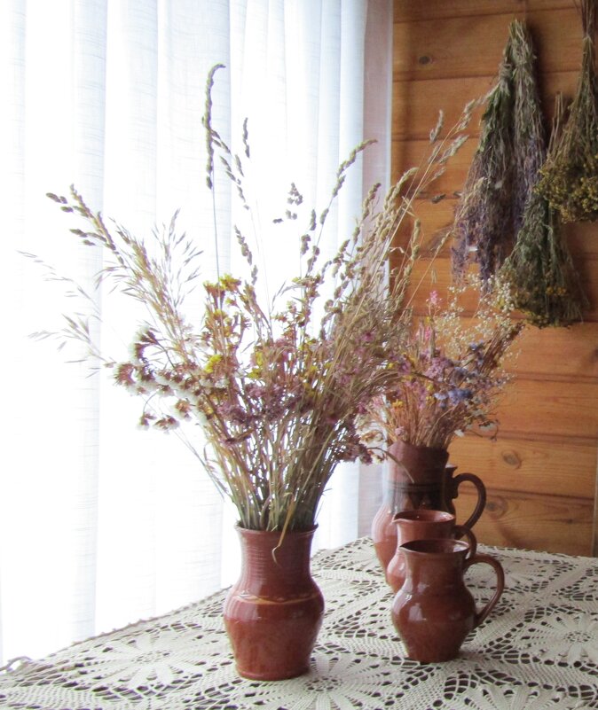 Сухоцветы — это застывшая красота, поэзия увядания... - Galaelina ***