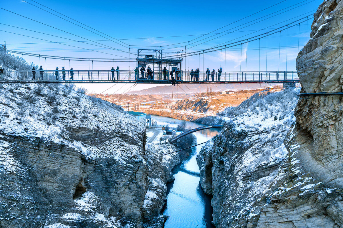Комплекс «Нохъо» в Сулакском каньоне. Дагестан. - Дина Евсеева
