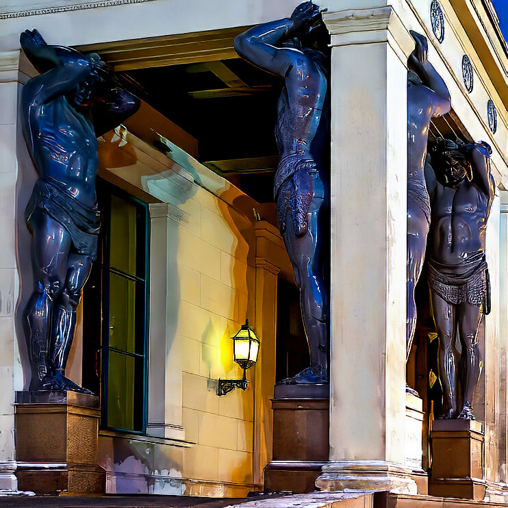 Атланты Эрмитажа - Виктор Орехов