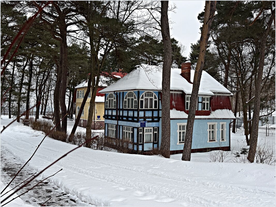 Корпуса санатория. - Валерия Комова