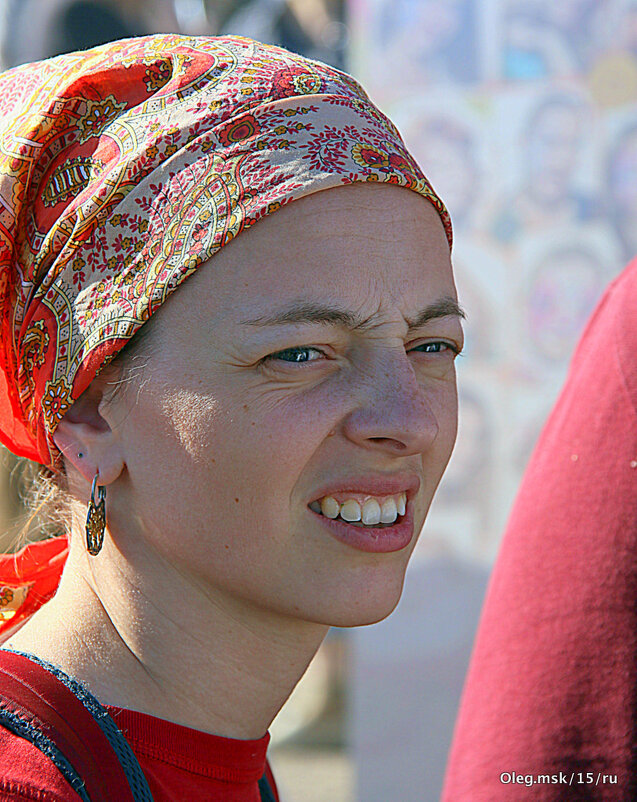 в платочке - Олег Лукьянов в платочке - Олег Лукьянов