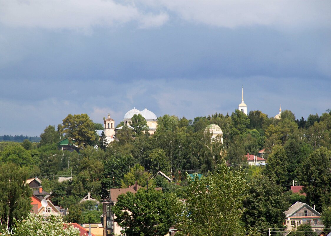 Панорама города Торжок в Тверской области. - Любовь Сахарова Панорама города Торжок в Тверской области. - Любовь Сахарова