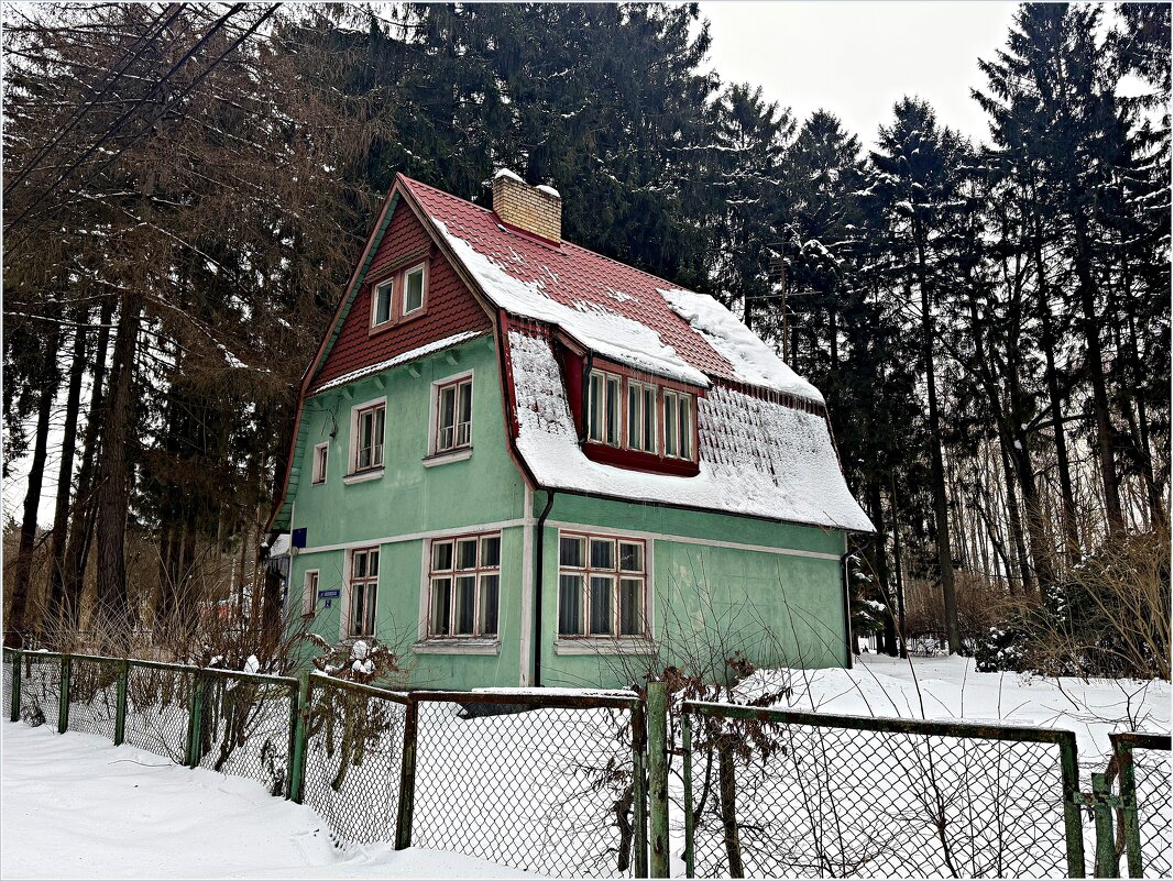 Домики Светлогорска. - Валерия Комова