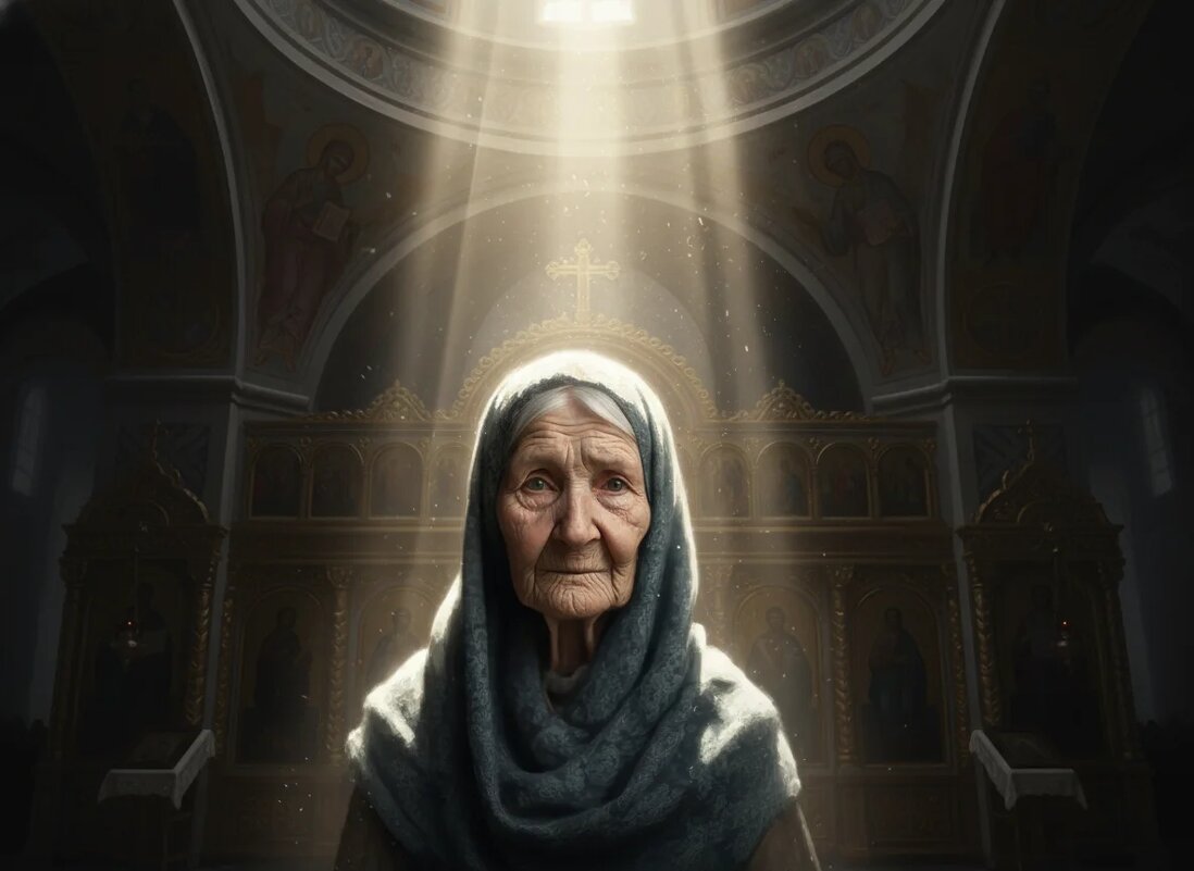 Старушка в храме - Дмитрий Балашов