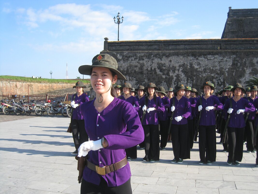 Чудесные девушки из вьетнамской Красной Армии. - unix (Илья Утропов)