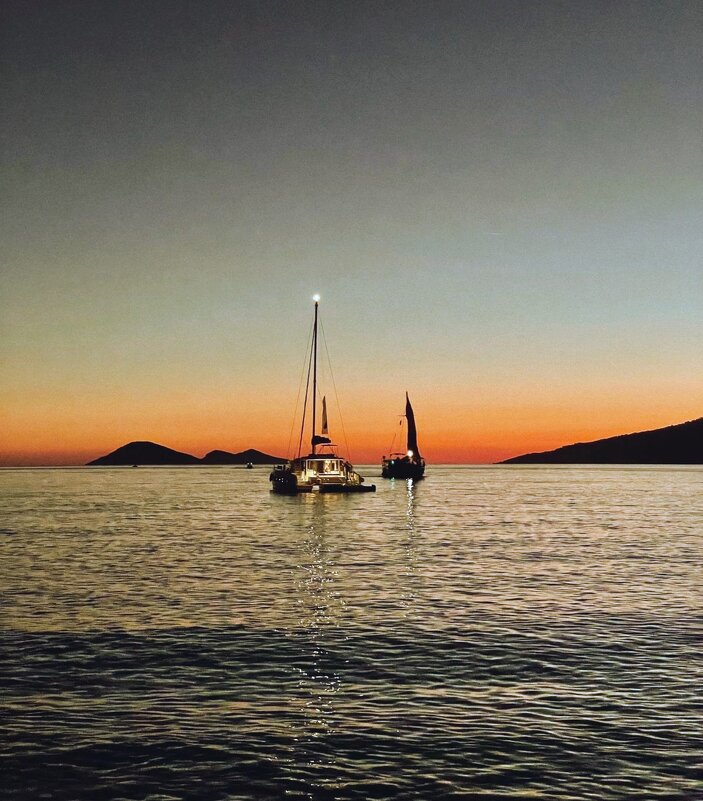 Яхты на рейде. - Георгиевич 