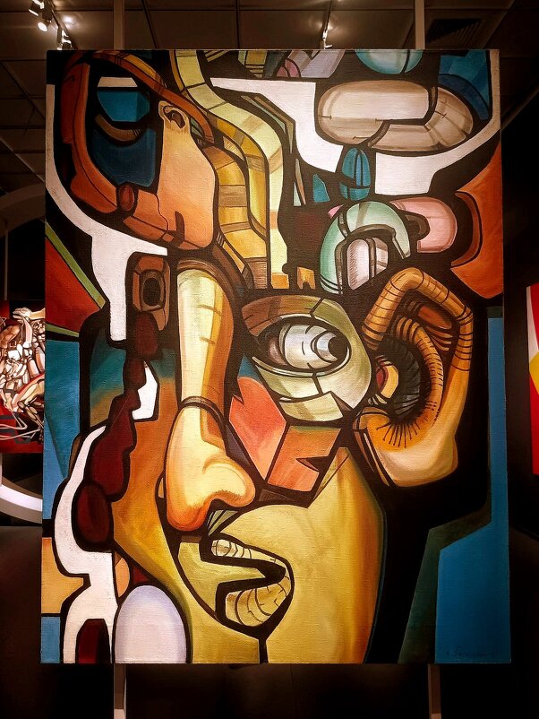 На выставке Эрнста Неизвестного в Москве - Елена 