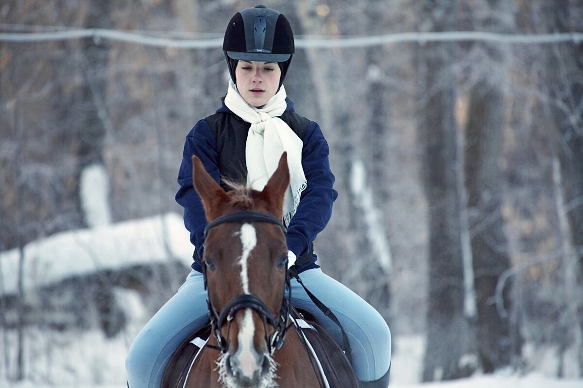 На тренировке - Галина Нестратова