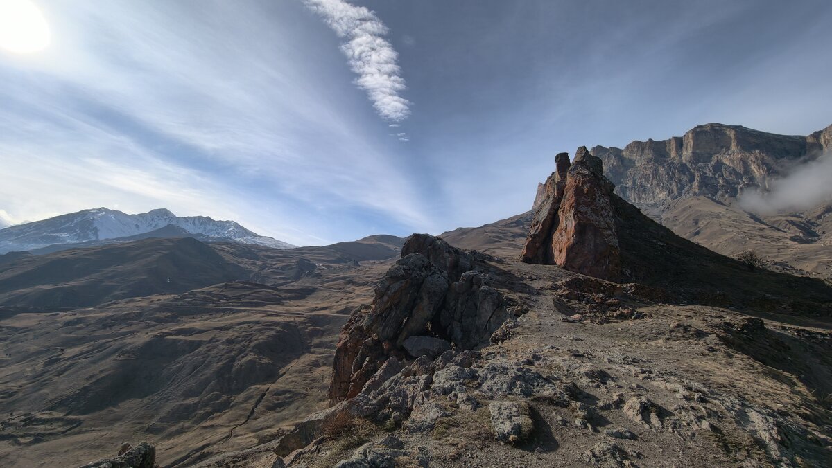 В горах Безенги - Мариша 