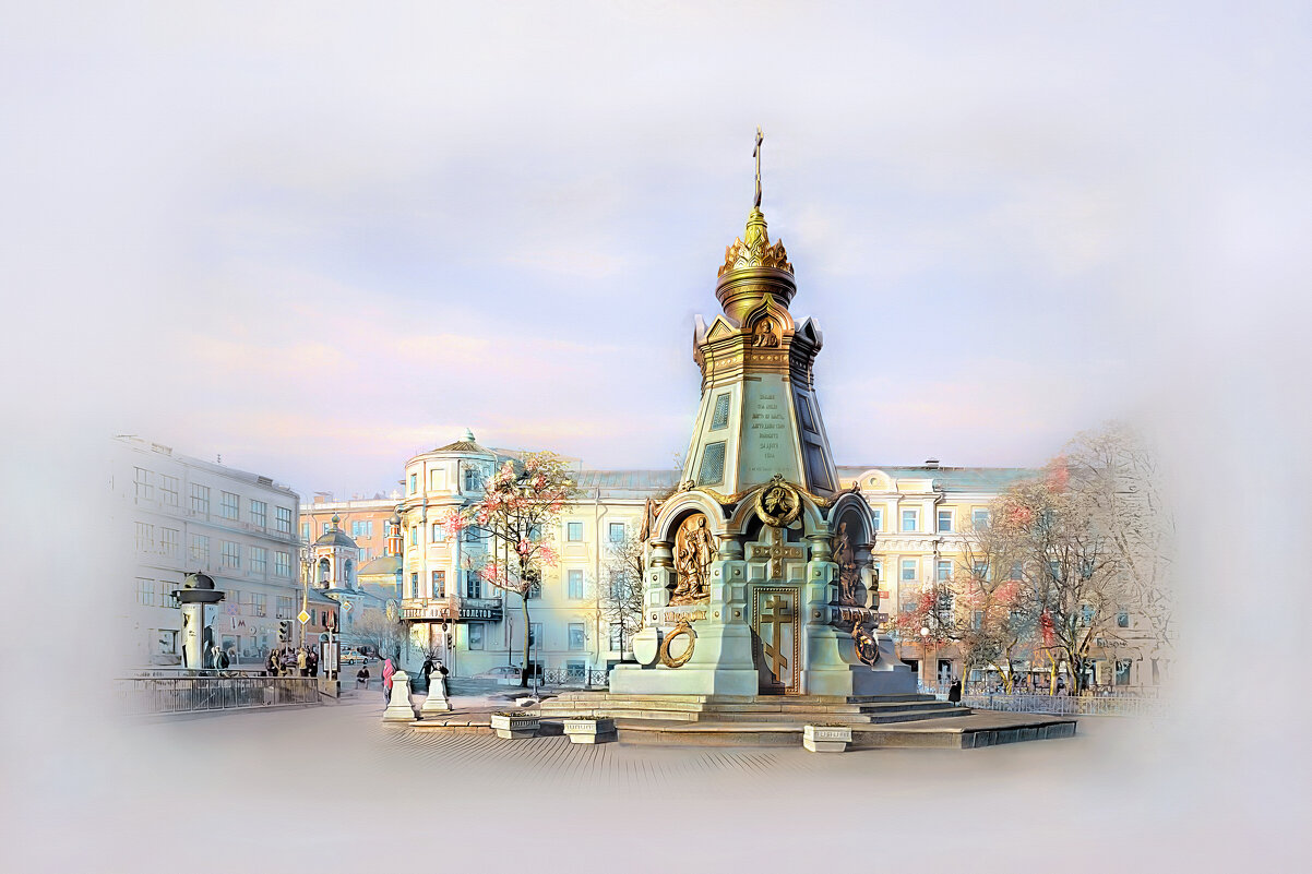 Москва. Часовня-памятник героям Плевны. - В и т а л и й .... Л а б з о'в