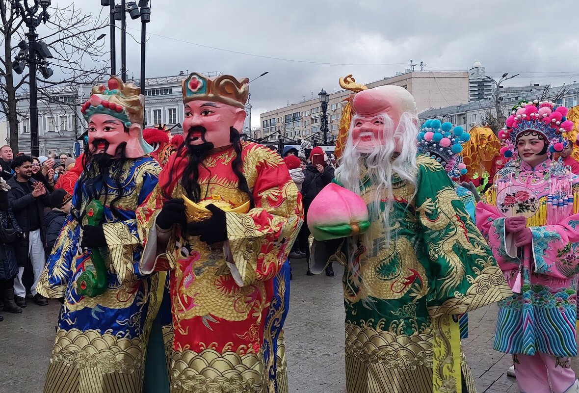 Шествие Китайского Нового года по Москве. - ИРЭН@ .