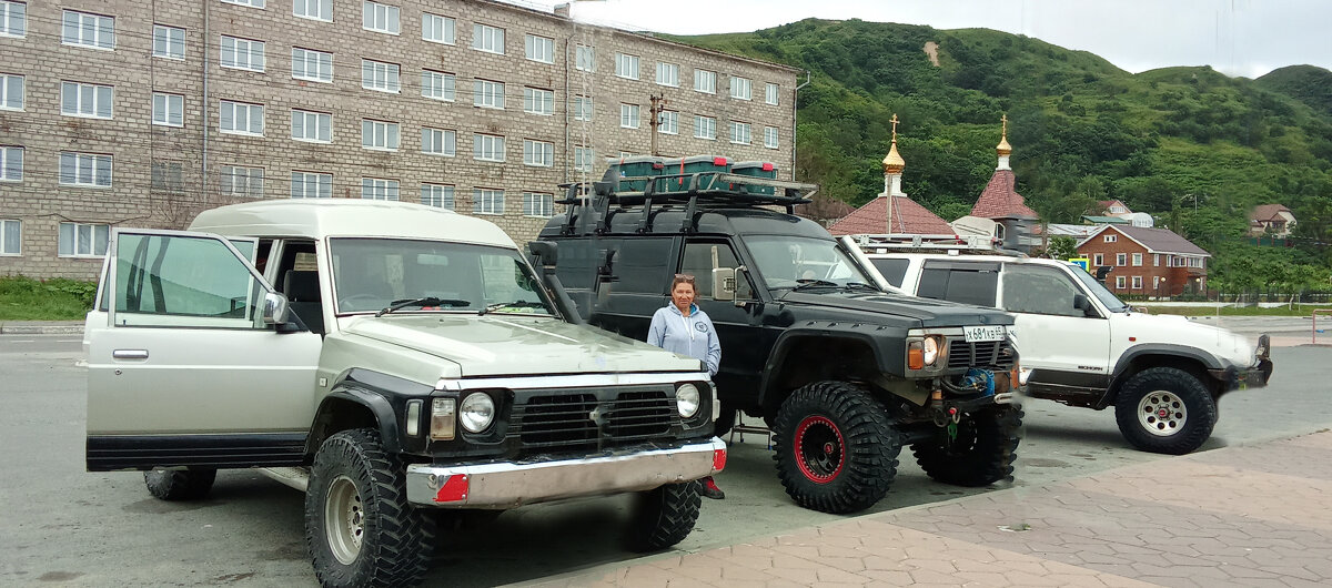 Вот на таких машинам мы добирались на мыс Крильон. - ИРЭН@ .