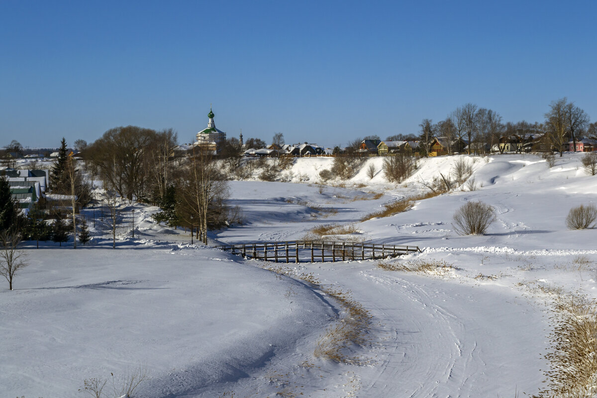 Суздаль. Речка Каменка - Сергей Цветков
