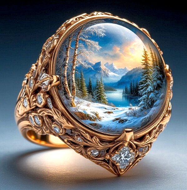 весна в кольце. - Mila 