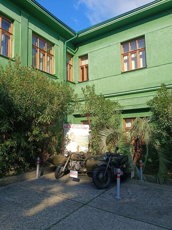 Советский тяжелый мотоцикл М-72 с коляской. - Serega SchütZ