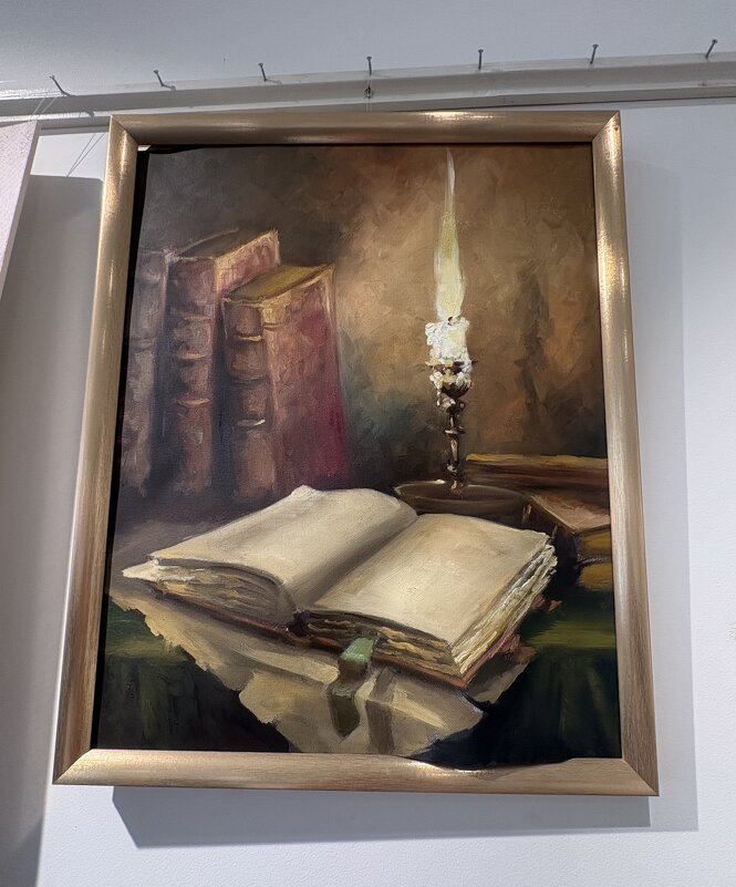 Картина в Коневском музее истории острова - Наталия Павлова