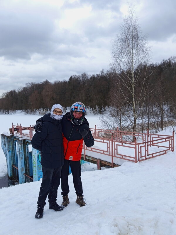 Очень общительные наездники "железных коней" - Андрей Лукьянов