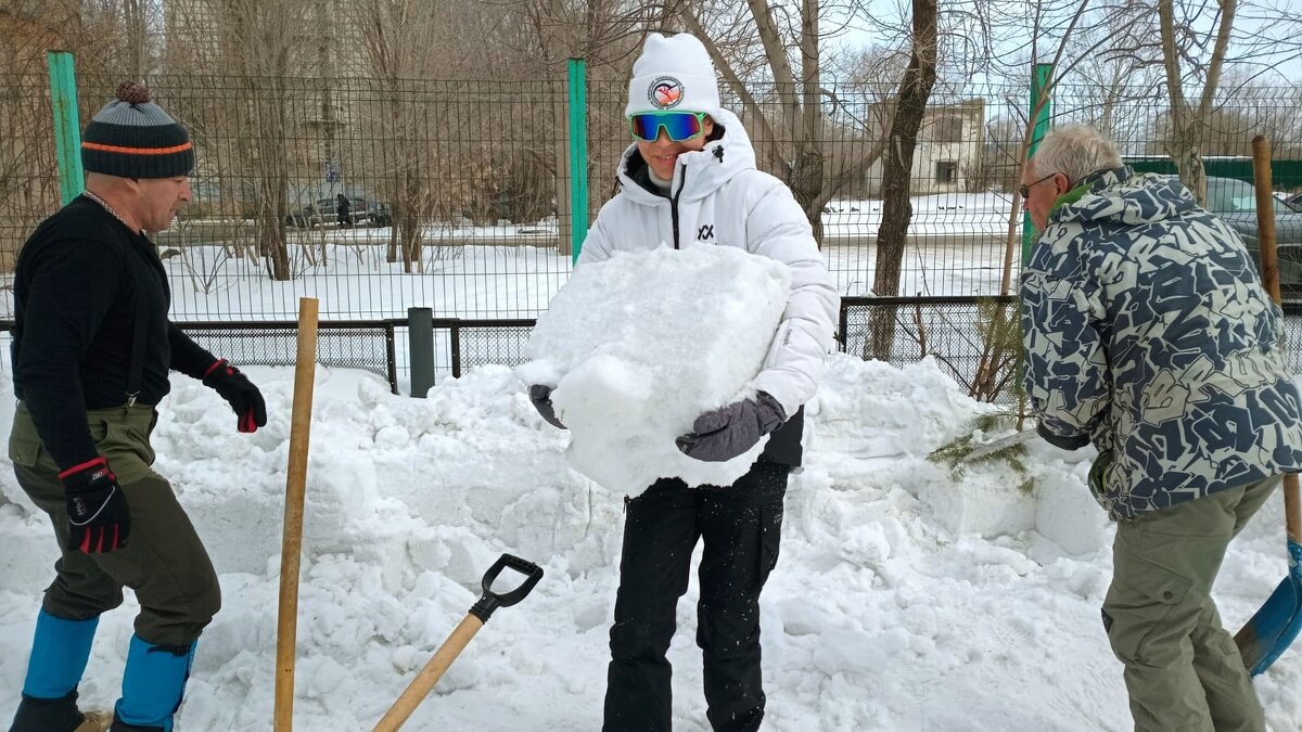 Строим иглу ,как у эскимосов - Георгиевич 