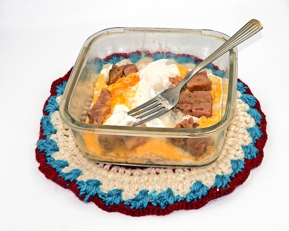 Первая яичница из новой микроволновке - Валерий Иванович