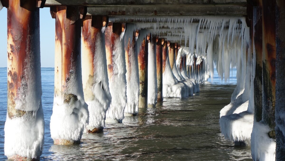 Февраль, Балтийское море, Калининградская область - Рита Симонова