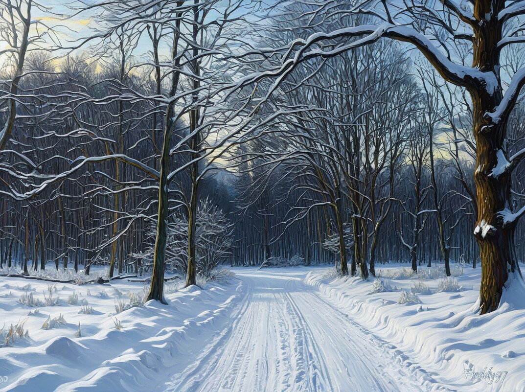 Зимняя дорога - Freddy 97